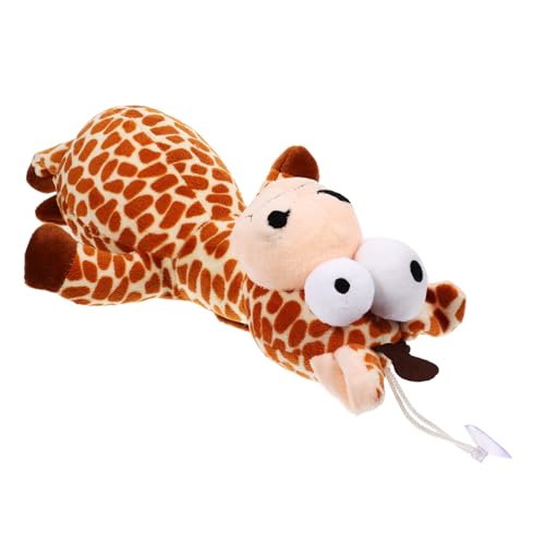 ERINGOGO 1 Stück Plüsch Giraffe für Geräuschvolles Beißspielzeug aus Hochwertigem Waschbarem Plüsch für Kleine Welpen Fördert das Kauen und Schützt das Zahnfleisch ERINGOGO 1 Stück Plüsch Giraffe für Geräuschvolles Beißspielzeug aus Hochwertigem Waschbarem Plüsch für Kleine Welpen Fördert das Kauen und Schützt das Zahnfleisch von ERINGOGO