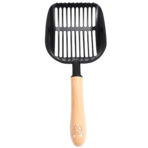ERINGOGO 1 Stück Schaufel Für Katzenstreu Wurf Für Kätzchen Scoop Haustier Katzenstreuschaufel Lieferungen Integrierte Schaufel Katzenstreu Abs Kotschaufel Black von ERINGOGO