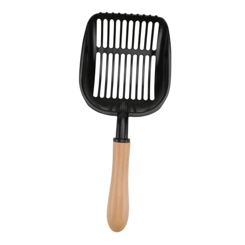 ERINGOGO 1 Stück Schaufel für Katzenstreu Katzenschaufel Müllschaufel handhaben Wurf Scooper – Katzenstreu Poop-Filterschaufel Werkzeug zur Katzenpflege Holz Black ERINGOGO 1 Stück Schaufel für Katzenstreu Katzenschaufel Müllschaufel handhaben Wurf Scooper – Katzenstreu Poop-Filterschaufel Werkzeug zur Katzenpflege Holz Black von ERINGOGO