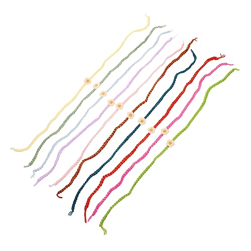 ERINGOGO 10 Stück Haustier Identifikationshalsband Für Hunde Welpen Taillenperlenkette Mastiff Welpen Kätzchen Wurfset Haustier Id Welpen Id von ERINGOGO
