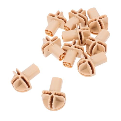 ERINGOGO 10 Stück Katzenkäfig Rollenzubehör Rollstuhl Vorderräder Ersatz Gepäckräder Ersatz Lenkrollen Gepäck Ersatzteile Räder Für Zwinger Kinderwagenräder Weißes Abs von ERINGOGO
