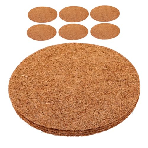 ERINGOGO 10stücke Taubennestmatte Aus Kokosfaser Natürliche Vogelnestmatten Vogelnistunterlagen Geeignet Für Papageien Und Andere Kleintiere von ERINGOGO