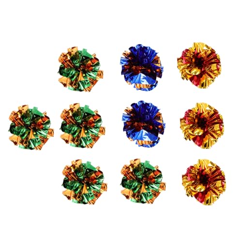 ERINGOGO 10 Stück Papierkatze -Katzenspielzeug für Katzen Katzenspielzeugball bunt Katzenspiele Kätzchen Bälle Interaktives Katzenspielzeug Crinkle-Bälle für Haustiere Zufällige Farbe ERINGOGO 10 Stück Papierkatze -Katzenspielzeug für Katzen Katzenspielzeugball bunt Katzenspiele Kätzchen Bälle Interaktives Katzenspielzeug Crinkle-Bälle für Haustiere Zufällige Farbe von ERINGOGO