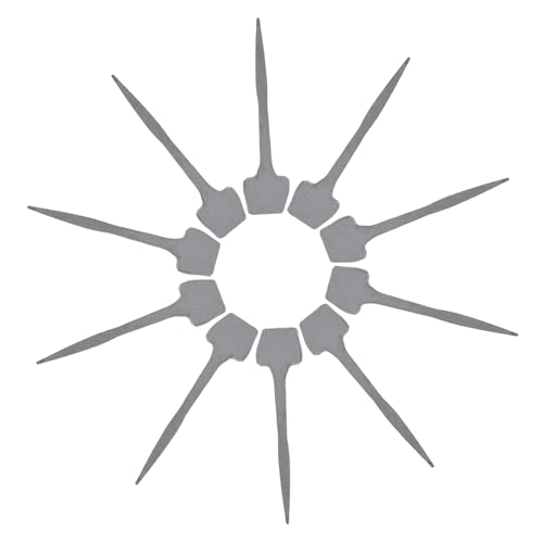 ERINGOGO 10 Stück Pferdehufnägel Pferdefixatoren Eiserne Hufnägel Nagel Für Pferdegeschirr Pferdekessel Pferdeausrüstung Aus Metall Silver Eisen von ERINGOGO