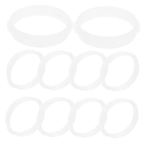 ERINGOGO 10 Stück Teiliges DIY Hamster Tunnel Ring Kunststoffverbindungen für Käfige für Kleintiere Bewegung und Erkundung von ERINGOGO