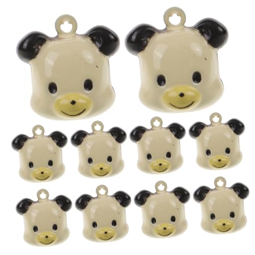 ERINGOGO 10 Stück Teiliges Glöckchen für Hundehalsband Leichte DIY Glockenanhänger mit Haustier Langlebig und Wiederverwendbar für Hunde und Katzenhalsbänder Zubehör für Haustierliebhaber ERINGOGO 10 Stück Teiliges Glöckchen für Hundehalsband Leichte DIY Glockenanhänger mit Haustier Langlebig und Wiederverwendbar für Hunde und Katzenhalsbänder Zubehör für Haustierliebhaber von ERINGOGO