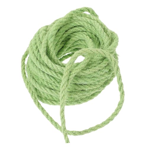 ERINGOGO 10M Sisal Seil für Katzen DIY Katzenzubehör für Kratzmöbel und Umweltfreundliches Langlebiges Hanfseil Grün Flexibles Katzenklimagerüst Zubehör für Kreative ERINGOGO 10M Sisal Seil für Katzen DIY Katzenzubehör für Kratzmöbel und Umweltfreundliches Langlebiges Hanfseil Grün Flexibles Katzenklimagerüst Zubehör für Kreative von ERINGOGO
