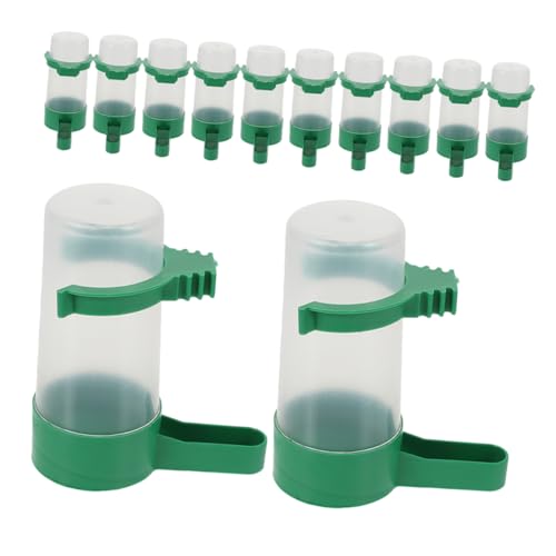 ERINGOGO 12 Stück Automatischer Vogeltrinkbrunnen Vogelhäuschen Für Käfig Papageientrinker Automatischer Vogelfutterspender Vogelwasserflasche Vogelfutterstation Vogeltrinker Green Abs ERINGOGO 12 Stück Automatischer Vogeltrinkbrunnen Vogelhäuschen Für Käfig Papageientrinker Automatischer Vogelfutterspender Vogelwasserflasche Vogelfutterstation Vogeltrinker Green Abs von ERINGOGO