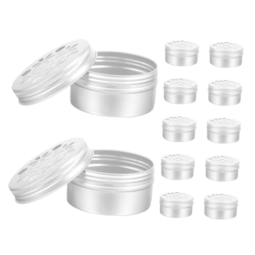 ERINGOGO 12 Stück Teiliges Hundeduft trainingsset Aluminiumbehälter mit Schraubverschluss Kompakte Aufbewahrung für Geruchstraining und Nasenarbeit Robust und Sicher für Agility Training von ERINGOGO