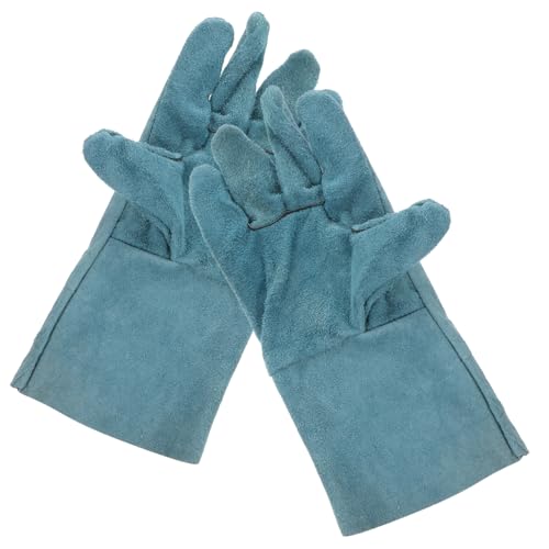 ERINGOGO 1Paar Pet Biss für Tierhandling Bequeme Schutzhandschuhe aus Hochwertigem Kuhleder für Hundetraining und Fellpflege EIN rutschfest ERINGOGO 1Paar Pet Biss für Tierhandling Bequeme Schutzhandschuhe aus Hochwertigem Kuhleder für Hundetraining und Fellpflege EIN rutschfest von ERINGOGO