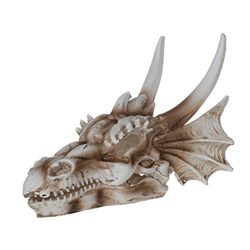 ERINGOGO 1Pc Dinosaurier Schädel Ornament Schädel Modell Decor Landschaftsbau Prop Chic Handwerk Harz von ERINGOGO