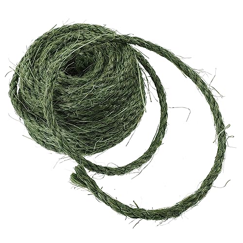 ERINGOGO 1Rolle Katzenkratzseil Aus Natürlichem Sisal Multifunktional Für Kratzmöbel Und DIY Projekte Renovieren Von Katzenkratzern Und Umwickeln Von Möbeln ERINGOGO 1Rolle Katzenkratzseil Aus Natürlichem Sisal Multifunktional Für Kratzmöbel Und DIY Projekte Renovieren Von Katzenkratzern Und Umwickeln Von Möbeln von ERINGOGO