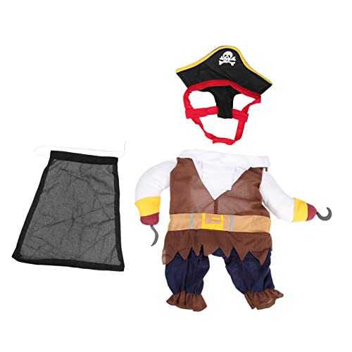 ERINGOGO 1Satz Entzückende Hundekleidung Pirate Kostüm Für Halloween Dekoratives Cosplay Outfit Für Partys Und Festlichkeiten von ERINGOGO