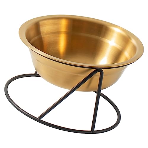 ERINGOGO Katzenschale Mit Halterung Aus Hochwertigen Materialien Robust Und Rostfrei Für Trockenfutter Und Wasser Geeignet Schützt Nacken Der Katze Und Erleichtert Die Reinigung ERINGOGO Katzenschale Mit Halterung Aus Hochwertigen Materialien Robust Und Rostfrei Für Trockenfutter Und Wasser Geeignet Schützt Nacken Der Katze Und Erleichtert Die Reinigung von ERINGOGO