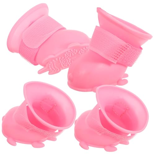 ERINGOGO 1Satz Hundestiefel Regenstiefel Für wasserdichte rutschfeste Stiefeletten Für Hundepfoten Verstellbare Hundeschuhe Für Winter Und Pfotenschutz von ERINGOGO