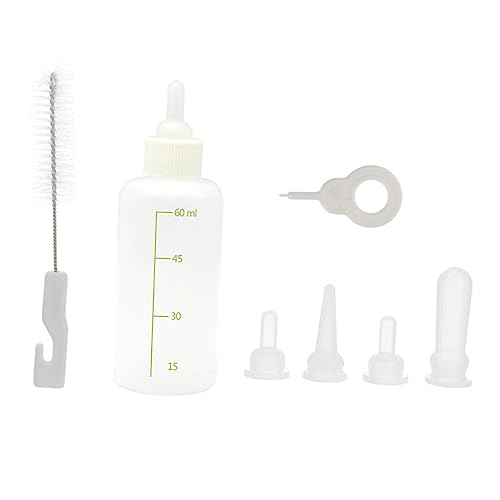 ERINGOGO Aufzuchtflasche Für Katzenmilch Wiederverwendbare Stillflasche Für Haustiere Kompakter Milchbehälter Für Kätzchen Und Kleine Tiere Sicher Und Gesund ERINGOGO Aufzuchtflasche Für Katzenmilch Wiederverwendbare Stillflasche Für Haustiere Kompakter Milchbehälter Für Kätzchen Und Kleine Tiere Sicher Und Gesund von ERINGOGO