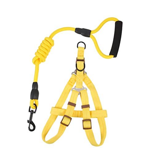 ERINGOGO 1Satz Welpenweste Mit Leine Outdoor Geschirr Verstellbare Hundeweste Für Welpen Für Training Fröhlichem von ERINGOGO