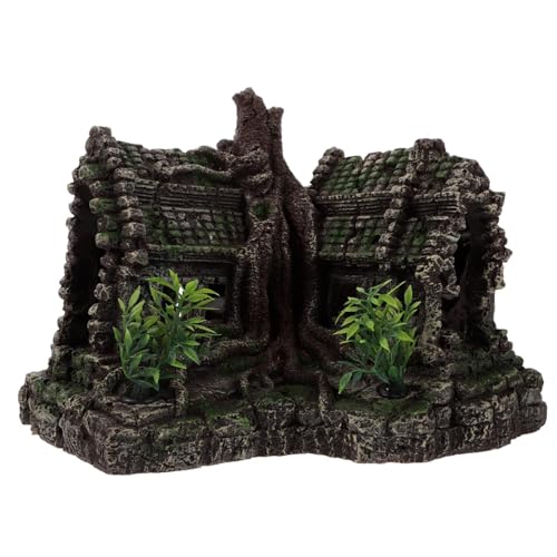ERINGOGO 1Stück Aquarium Dekoration Aus Harz Antikes Fischtank Ornament Sicher Für Garnelen Und Fische Für Aquarien Und Tischgestaltung von ERINGOGO