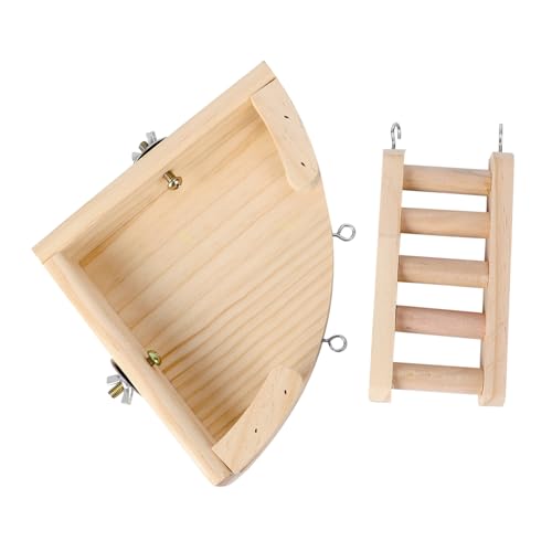 ERINGOGO Hamsterleiter Holzspielzeug Leiter Hamster Spielzeug Klettern Leiter Mini Holz Pet Hamster Spielzeug Bewegung Für Kleintiere Mäuse Vögel ERINGOGO Hamsterleiter Holzspielzeug Leiter Hamster Spielzeug Klettern Leiter Mini Holz Pet Hamster Spielzeug Bewegung Für Kleintiere Mäuse Vögel von ERINGOGO