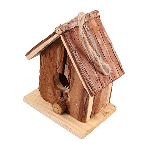 ERINGOGO 1Stück Hölzerner Vogelkäfig Für Outdoor Nutzung Doppelt Geneigtes Design Rustikal Als Vogelnest Dekoration Für Haustier Vögel Geeignet Holzstruktur Zufälliger Holzmaserung ERINGOGO 1Stück Hölzerner Vogelkäfig Für Outdoor Nutzung Doppelt Geneigtes Design Rustikal Als Vogelnest Dekoration Für Haustier Vögel Geeignet Holzstruktur Zufälliger Holzmaserung von ERINGOGO
