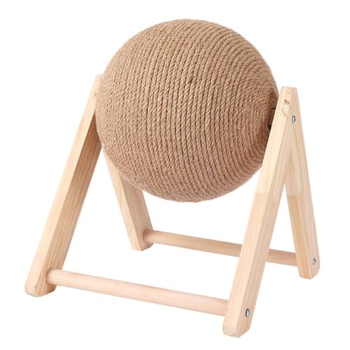 ERINGOGO 1Stück Holz Katzenkratzspielzeug Mit Kratzkugel Stabiler Kratzbaum Für Katzen Für Tiergeschäfte Und Perfektes Für Katzenliebhaber ERINGOGO 1Stück Holz Katzenkratzspielzeug Mit Kratzkugel Stabiler Kratzbaum Für Katzen Für Tiergeschäfte Und Perfektes Für Katzenliebhaber von ERINGOGO