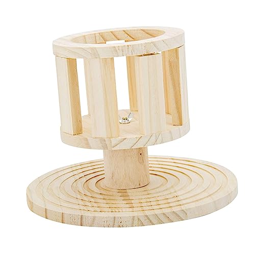 ERINGOGO 1Stück Kaninchenfutterstation Aus Holz Kreative Futterstelle Für Kaninchen Und Meerschweinchen Stabile Futter Rack Für Gesunde Ernährung Multifunktional Und Platzsparend von ERINGOGO
