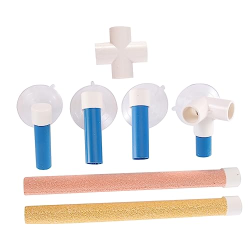 ERINGOGO 1Stück Papagei Duschstation Mit Saugnapfgestell Stehendes Aktivitätsrack Für Vögel Zufälligen Farben Für Pflege Training Von Papageien Und Sittichen von ERINGOGO