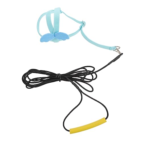 ERINGOGO 1Stück Papagei Fluggeschirr Mit Verstellbarem Blaue Für Nymphensittiche Und Andere Haustierpapageien Sicheres Training Und Ausflüge Papagei Flying Seil ERINGOGO 1Stück Papagei Fluggeschirr Mit Verstellbarem Blaue Für Nymphensittiche Und Andere Haustierpapageien Sicheres Training Und Ausflüge Papagei Flying Seil von ERINGOGO