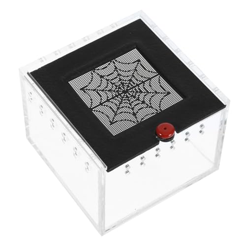ERINGOGO 1Stück Reptilienbox Mit Magnetverschluss Für Eidechsen Spinnen Frösche Und Kleine Schildkröten Und Langlebig Fördert Frischen Für Gesundes von ERINGOGO