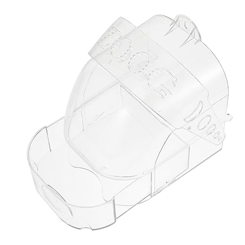 ERINGOGO 1stück Vogelbadewanne Für Käfige Transparente Duschbox Für Papageien Und Kleine Vögel Einfach Zu Reinigen Platzsparend Mit Großem Fenster Für Bessere Sicht von ERINGOGO