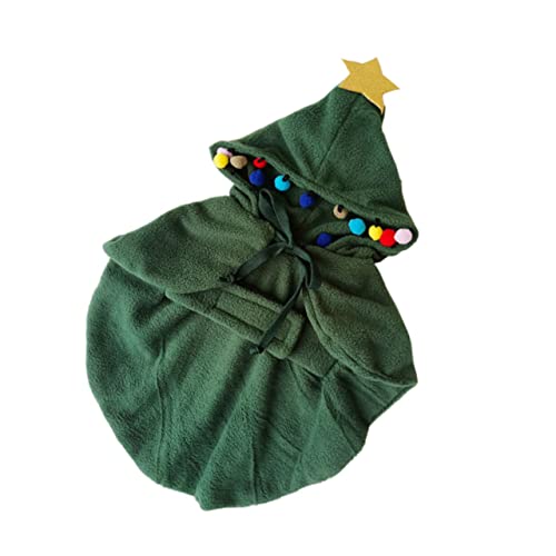 ERINGOGO 1Stück Weihnachtliches Haustierkostüm Für Gemütlicher Hundemantel Mit Weihnachtsbaum Design Hundekleidung Für Feiertage Haustierzubehör ERINGOGO 1Stück Weihnachtliches Haustierkostüm Für Gemütlicher Hundemantel Mit Weihnachtsbaum Design Hundekleidung Für Feiertage Haustierzubehör von ERINGOGO