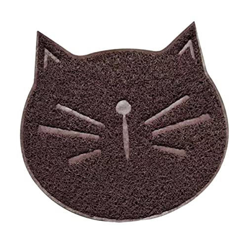 ERINGOGO 1stück Katzenstreu Matte Antirutsch Katzenkissen Für Saubere Räume Niedliches Design Strapazierfähiges Material Einfach Zu Reinigen Für Zuhause von ERINGOGO