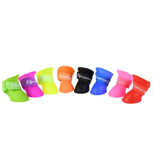 ERINGOGO 2 Paar 4 Stück Hundeschuhe Schuhe für Hunde Stiefel für Hunde Hundestiefel Zufällige Farbe ERINGOGO 2 Paar 4 Stück Hundeschuhe Schuhe für Hunde Stiefel für Hunde Hundestiefel Zufällige Farbe von ERINGOGO