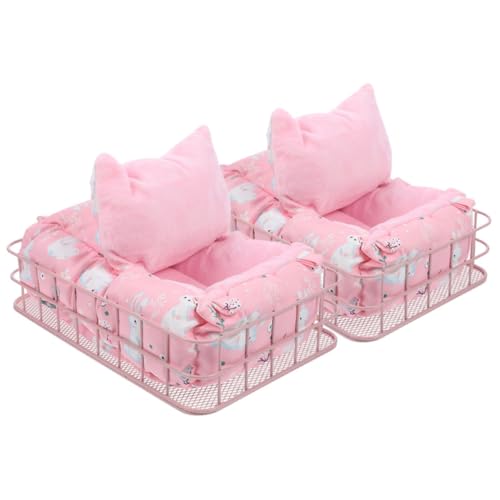 ERINGOGO 2 Sätze Winter Warm Hamster Hängematte mit Rosa Metallrahmen und Kleinem Hasen Design Haustier Hängematte für Meerschweinchen Hamster Frettchen Komfortables Schlafbett für ERINGOGO 2 Sätze Winter Warm Hamster Hängematte mit Rosa Metallrahmen und Kleinem Hasen Design Haustier Hängematte für Meerschweinchen Hamster Frettchen Komfortables Schlafbett für von ERINGOGO