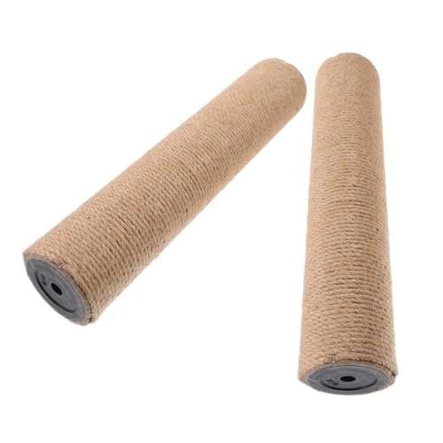 ERINGOGO 2 Stück Ersatz Kratzbaum Für Katzen Ersatzstangen Für Katzenkratzbäume Jute Katzenkratzbaum Hoher Kratzbaum Katzenbaumseil Ersatz Katzenpfosten Sisal Kaffeebraun ERINGOGO 2 Stück Ersatz Kratzbaum Für Katzen Ersatzstangen Für Katzenkratzbäume Jute Katzenkratzbaum Hoher Kratzbaum Katzenbaumseil Ersatz Katzenpfosten Sisal Kaffeebraun von ERINGOGO