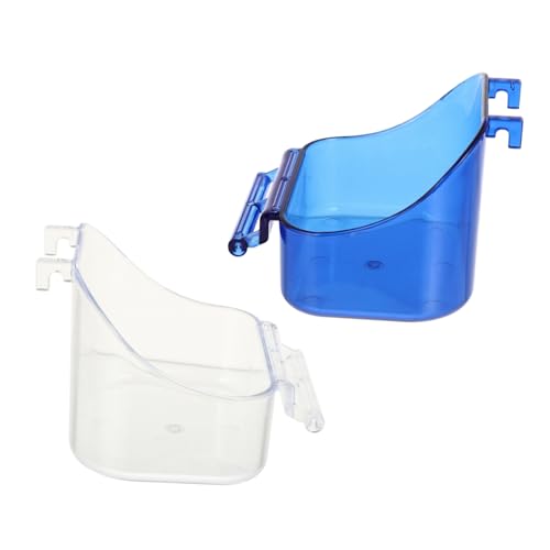 ERINGOGO 2 Stück Food Box Bird Feeder Futterspender Container Behälter für Haustierfutter Futterautomaten für Vogelkäfige Futternapf für Vogelkäfig Futternapf für Vögel Käfig-Feeder Plastik ERINGOGO 2 Stück Food Box Bird Feeder Futterspender Container Behälter für Haustierfutter Futterautomaten für Vogelkäfige Futternapf für Vogelkäfig Futternapf für Vögel Käfig-Feeder Plastik von ERINGOGO