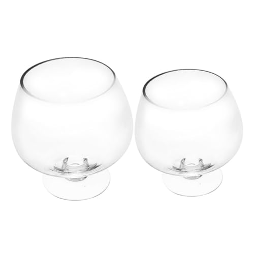 ERINGOGO 2 Stück Goldfischglasvase Mini-Desktop-Aquarium Büro-Schreibtisch-Aquarium kleine Fischbecken Aquarium-Desktop kleines Tisch-Aquarium Tischaquarium Glas mit hohem Borosilikatgehalt ERINGOGO 2 Stück Goldfischglasvase Mini-Desktop-Aquarium Büro-Schreibtisch-Aquarium kleine Fischbecken Aquarium-Desktop kleines Tisch-Aquarium Tischaquarium Glas mit hohem Borosilikatgehalt von ERINGOGO