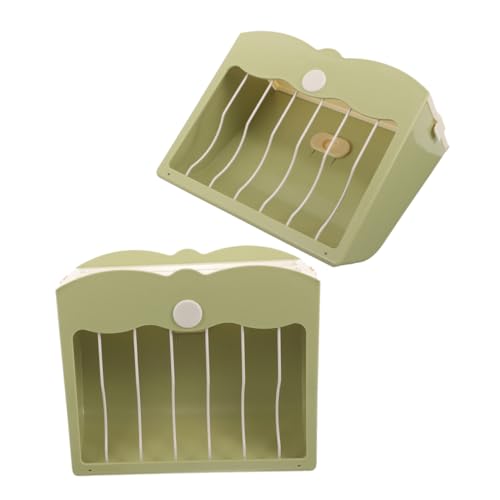 ERINGOGO 2 Stück Kaninchen Futterspender Frettchen Pellets Futtereinsatz Meerschweinchen Heu Futterspender Heusack Träger Kaninchenkäfig Meerschweinchen Zubehör Falle Kautiere von ERINGOGO
