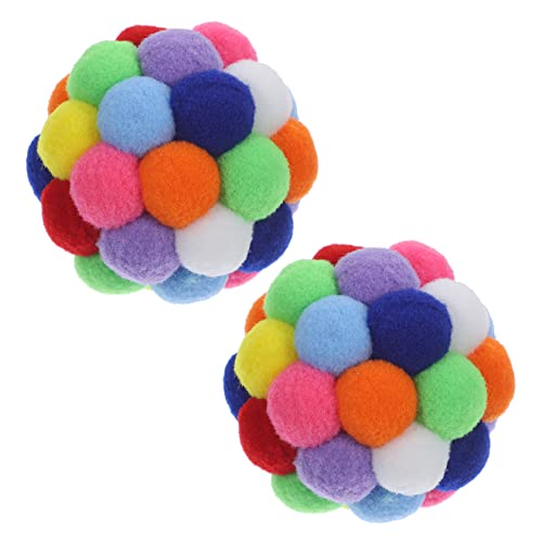 ERINGOGO 2 Stück Katzenball Katzenspielzeug Pfosten Katzen Kätzchenball Kätzchenspielzeug Plüschkatze Interaktive Katzenspiele Und Aktivitäten Bälle Indoor ERINGOGO 2 Stück Katzenball Katzenspielzeug Pfosten Katzen Kätzchenball Kätzchenspielzeug Plüschkatze Interaktive Katzenspiele Und Aktivitäten Bälle Indoor von ERINGOGO