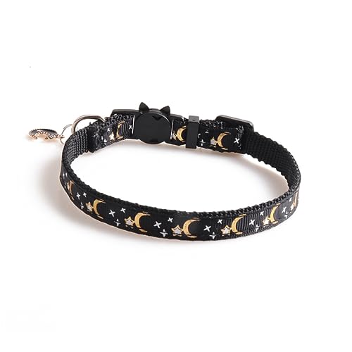 ERINGOGO 2 Stück Katzenhalsband Stern personalisierte Katze Reiz für Gold Katze Katzenhalsbänder mit Glöckchen Zubehör Körperpflege Name Anhänger Nylon ERINGOGO 2 Stück Katzenhalsband Stern personalisierte Katze Reiz für Gold Katze Katzenhalsbänder mit Glöckchen Zubehör Körperpflege Name Anhänger Nylon von ERINGOGO