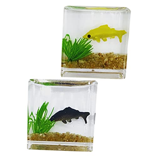 ERINGOGO 2 Stück Koi Aquarium Miniatur Kleines Aquarium Mini Aquarium Modell Mini Haus Aquarium Lustiges Aquarium Aquarium Mini Kleine Aquarien Mini Zufällige Farbe ERINGOGO 2 Stück Koi Aquarium Miniatur Kleines Aquarium Mini Aquarium Modell Mini Haus Aquarium Lustiges Aquarium Aquarium Mini Kleine Aquarien Mini Zufällige Farbe von ERINGOGO