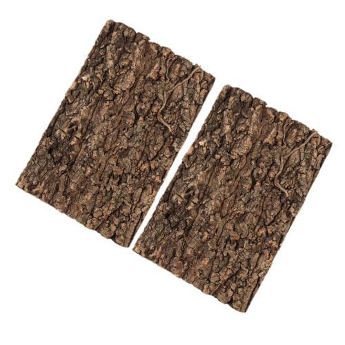 ERINGOGO 2 Stück Reptilien Terrarium Dekoration Baumrinden Rückwand Robust Natürlich für Echsen Klettern Verstecken Geeignet Terrarienzubehör Lebensecht für Zuhause und Büro ERINGOGO 2 Stück Reptilien Terrarium Dekoration Baumrinden Rückwand Robust Natürlich für Echsen Klettern Verstecken Geeignet Terrarienzubehör Lebensecht für Zuhause und Büro von ERINGOGO