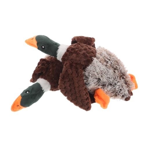 ERINGOGO 2 Stück 野鸭狗狗玩具 Robustes Quietschspielzeug Für Hunde Vogel Hundespielzeug Stofftier Für Hunde Haustier Beißspielzeug Hundespielzeug Gefülltes Quietschspielzeug von ERINGOGO