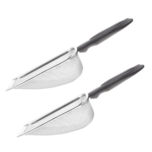 ERINGOGO 2 Stück Schaufeln für Reptilien Praktische Schaufeln zur von Terrarium Bettung und Tierkot Hochwertige Litter Shovel für von ERINGOGO