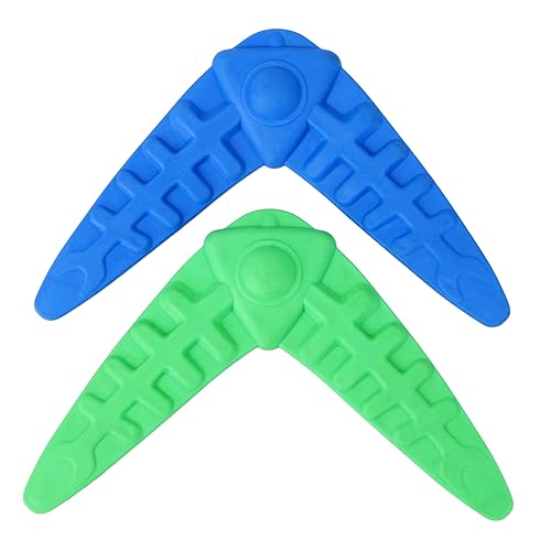 ERINGOGO 2 Stück Teiliges Hundespielzeug Darts Form Bissfestes Kauspielzeug für Haustiere Farbenfrohes Molaren Training Interaktives Beißspielzeug zur Zahnpflege und Zufällige Farbe von ERINGOGO
