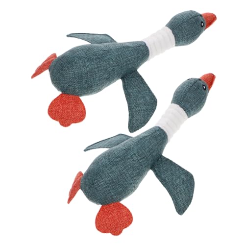 ERINGOGO 2 Stück Welpenspielzeug kleine Hunde Hund lustiges praktisches Beißspielzeug quietschendes für kleine Hunde Outdoor-Trainingsspielzeug Stoff von ERINGOGO