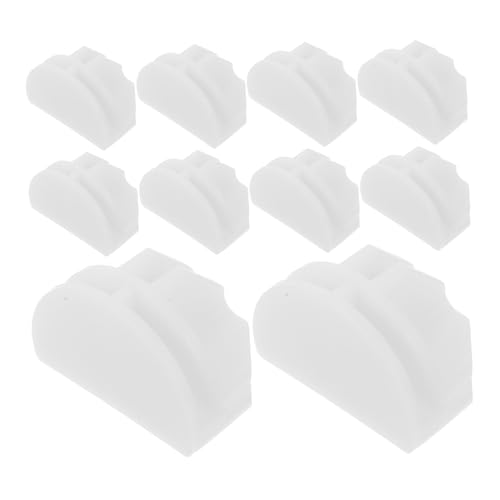 ERINGOGO 20 Stück Magische Kartenschnalle Würfelregale Mit Schnallen Schuhwürfelverbinder Würfelschnallen Schnallen Für Handwerk Strapazierfähige Schnallen Abs Weiß ERINGOGO 20 Stück Magische Kartenschnalle Würfelregale Mit Schnallen Schuhwürfelverbinder Würfelschnallen Schnallen Für Handwerk Strapazierfähige Schnallen Abs Weiß von ERINGOGO