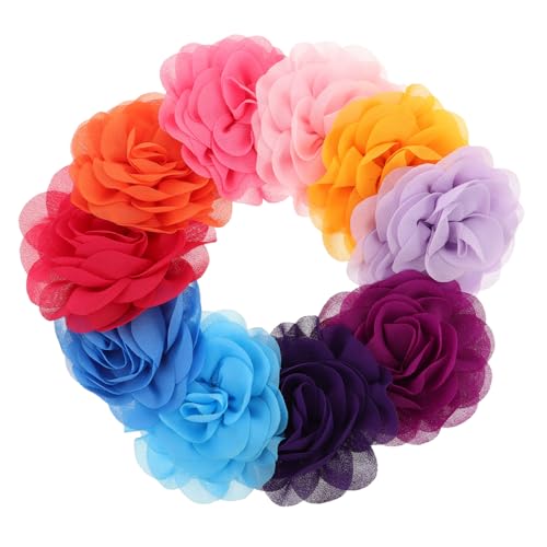ERINGOGO 20 Stück Teiliges Chiffon Hundehalsband Blumenanhänger Blütenverzierung für Katzen Welpen und Hunde Aller Farbecht Einfach Anzubringen Kompatibel ERINGOGO 20 Stück Teiliges Chiffon Hundehalsband Blumenanhänger Blütenverzierung für Katzen Welpen und Hunde Aller Farbecht Einfach Anzubringen Kompatibel von ERINGOGO