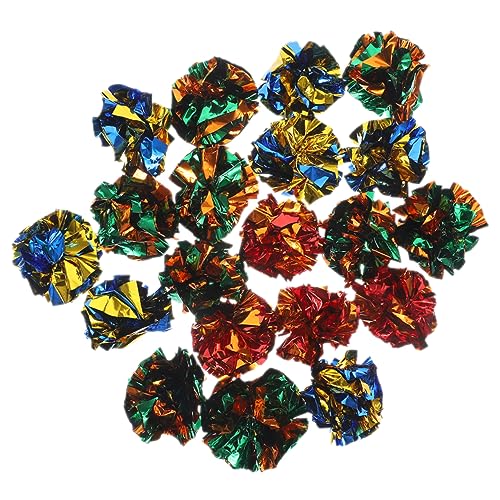 ERINGOGO 25 Stück Lustige Papierbälle Glitzerbälle Für Katzen Knisterbälle Für Katzen Teaser Katzenknisterbälle Interaktives Katzenspielzeug Kätzchen Interaktives ERINGOGO 25 Stück Lustige Papierbälle Glitzerbälle Für Katzen Knisterbälle Für Katzen Teaser Katzenknisterbälle Interaktives Katzenspielzeug Kätzchen Interaktives von ERINGOGO