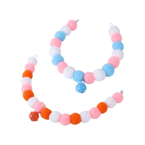 ERINGOGO 2Stücke Elastische Katzenhalsbänder Mit Ball Bequemes Tierzubehör Für Kätzchen Für Outdoor Aktivitäten Hochzeiten Und Partys ERINGOGO 2Stücke Elastische Katzenhalsbänder Mit Ball Bequemes Tierzubehör Für Kätzchen Für Outdoor Aktivitäten Hochzeiten Und Partys von ERINGOGO
